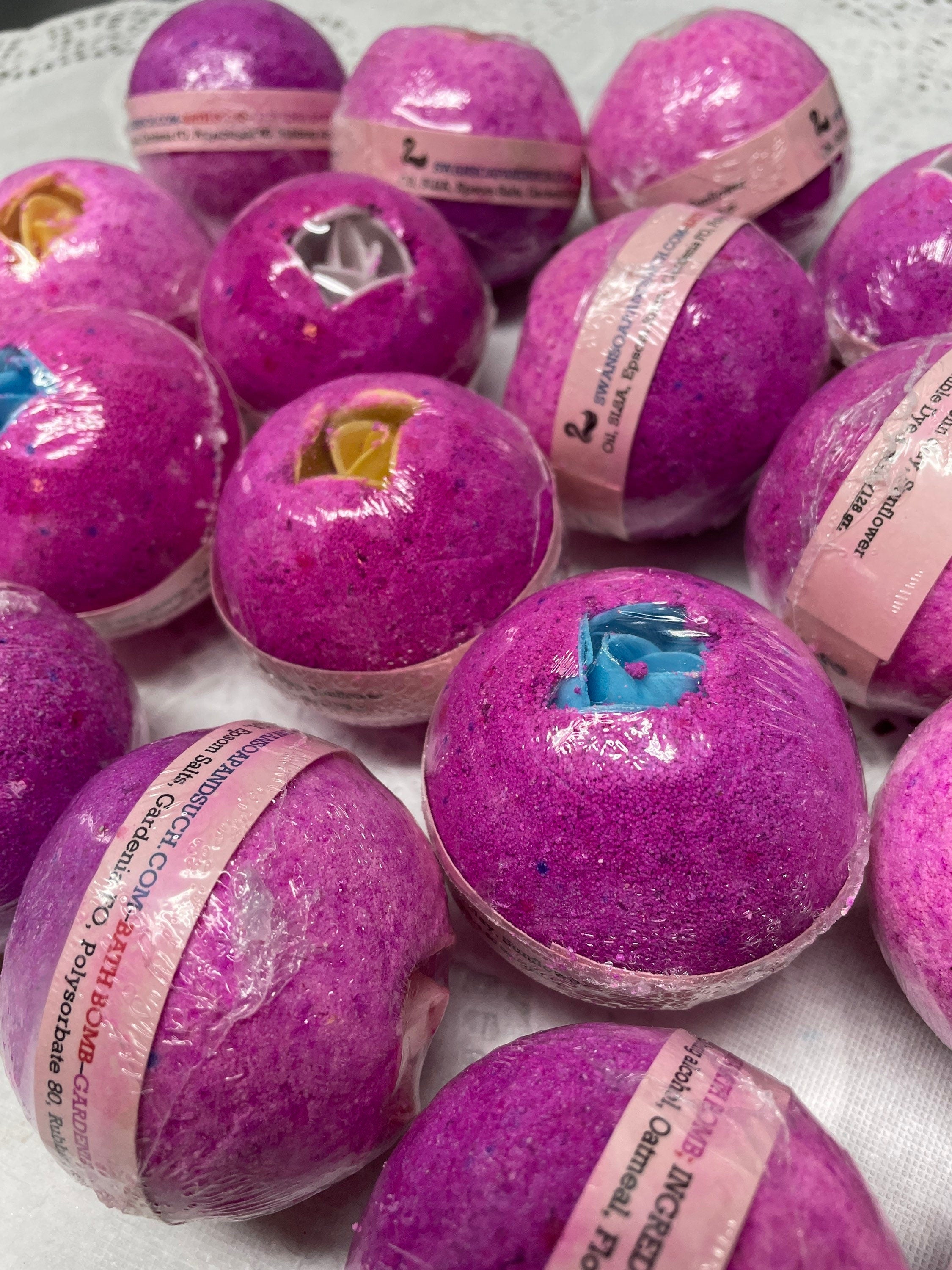 scented bath bombs