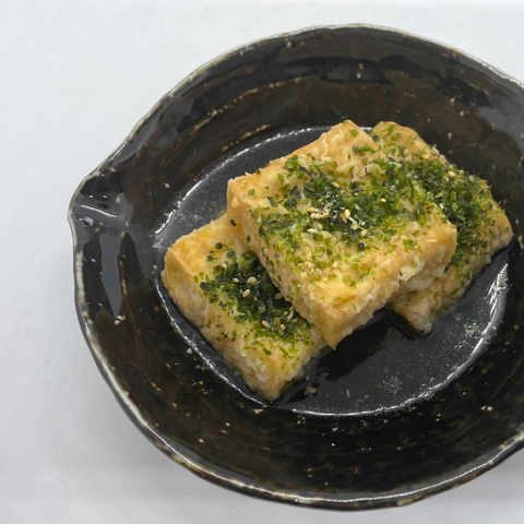 So Restaurant Japanese agedashi tofu with nori seaweed