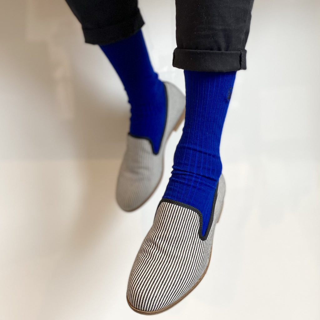 Royal Blue Socks