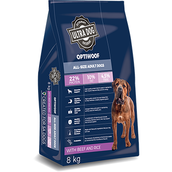 ULTRA DOG OPTIWOOF ADULT - BEEF \u0026 RICE 