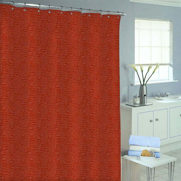 Crocodile Hide Washable Waterproof Shower Curtain-Shower Curtains-CUR_ –