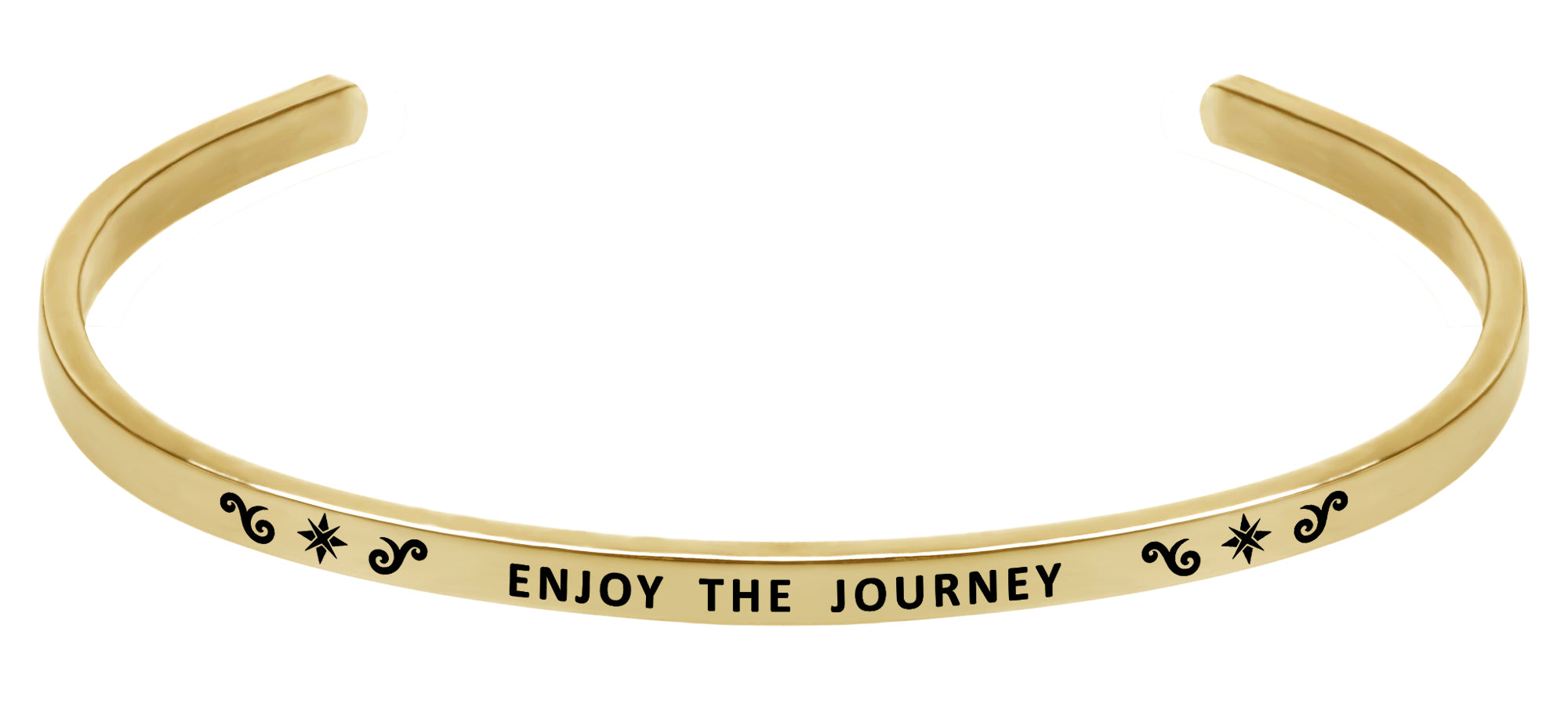 Enjoy the Journey Cuff Bangle