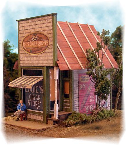 Custom HO Scale Fishing Shack