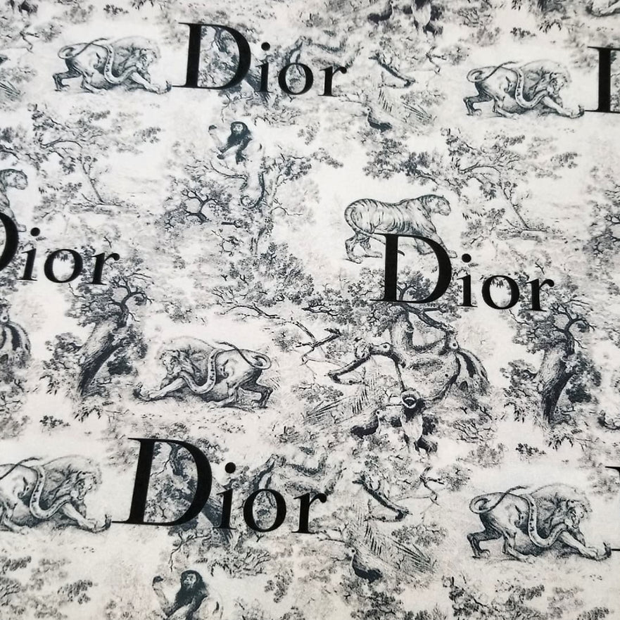 DIOR Designer Inspired Fabric 4 ways Spandex 16.99 a yard