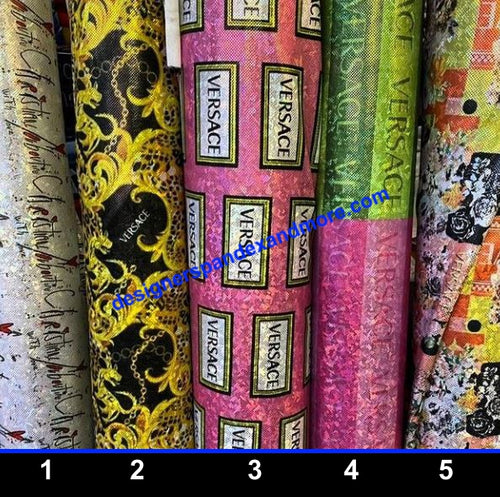 Versace Fabric, Versace Print Fabric By The Yard