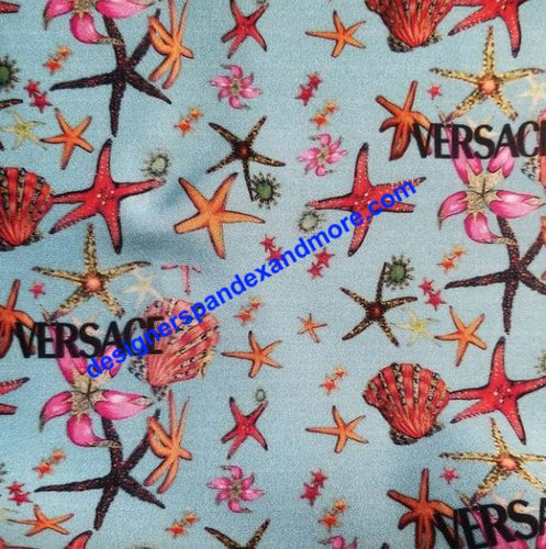 Versace Designer Inspired 4 way stretch Spandex Fabric