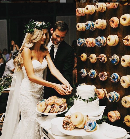 donut wall for weddings