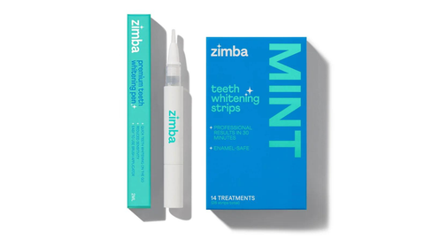 Zimba whitening strips and pens