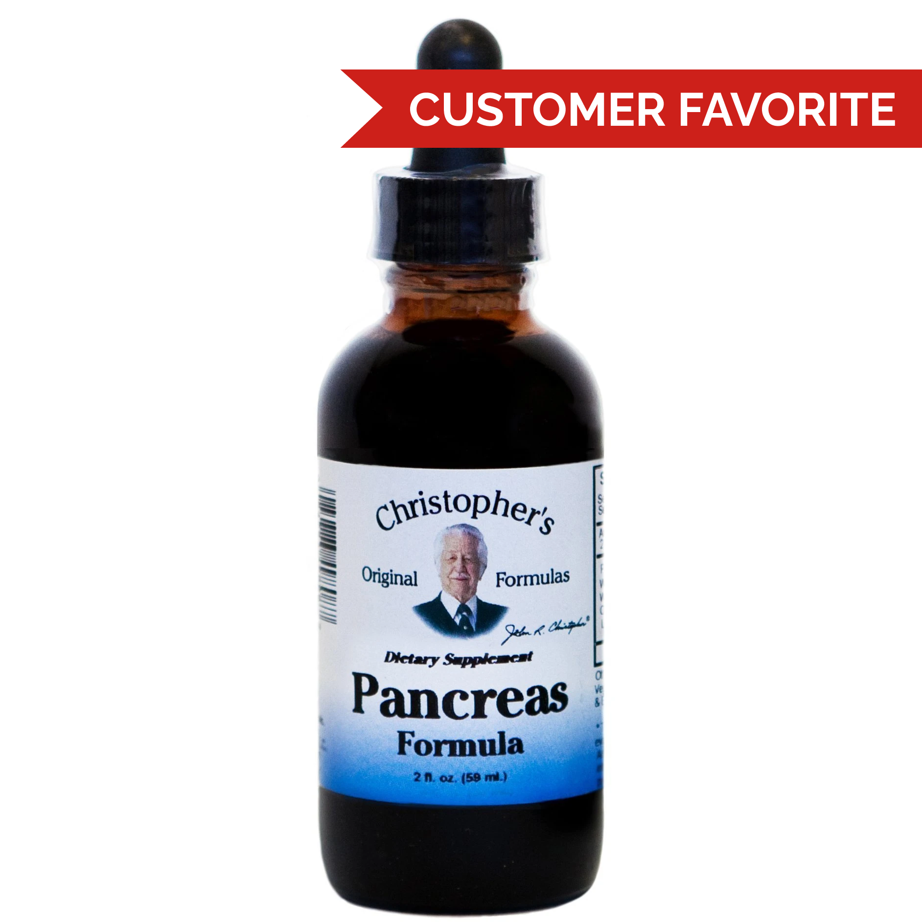 Pancreas Formula - 2 oz. Glycerine Extract