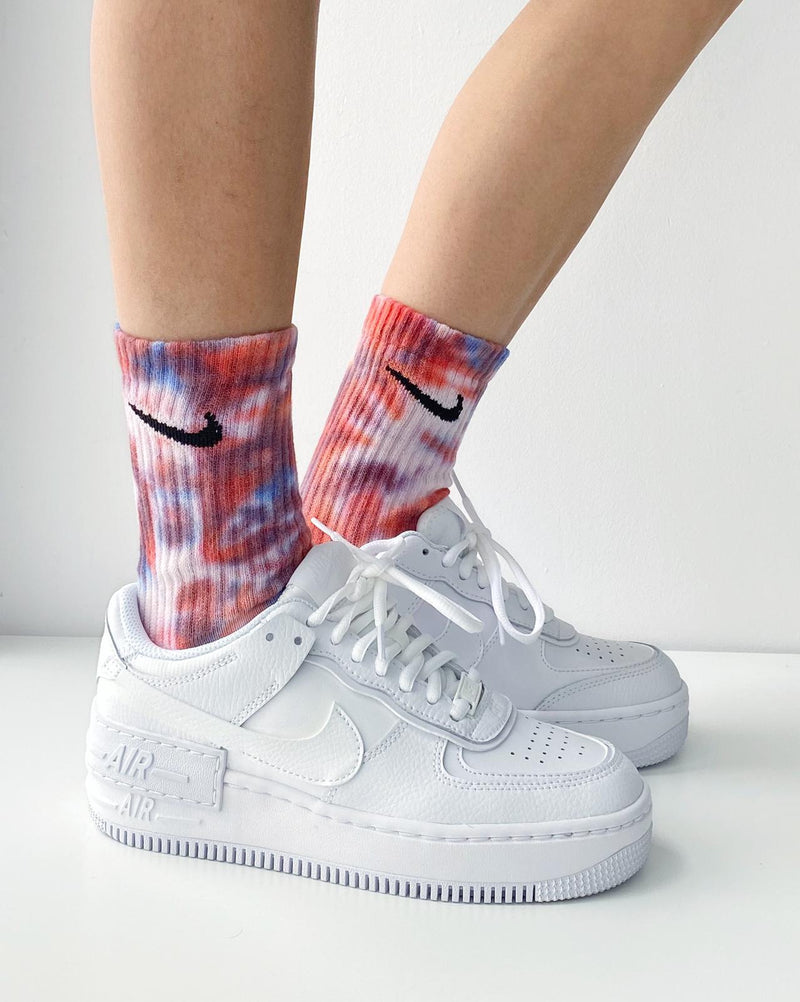 nike lace up socks