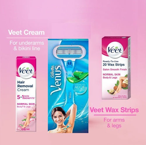 Buy Veet Hair Removal Cream  Silk  Fresh for Sensitive 25 gm online at  best priceHair Removers