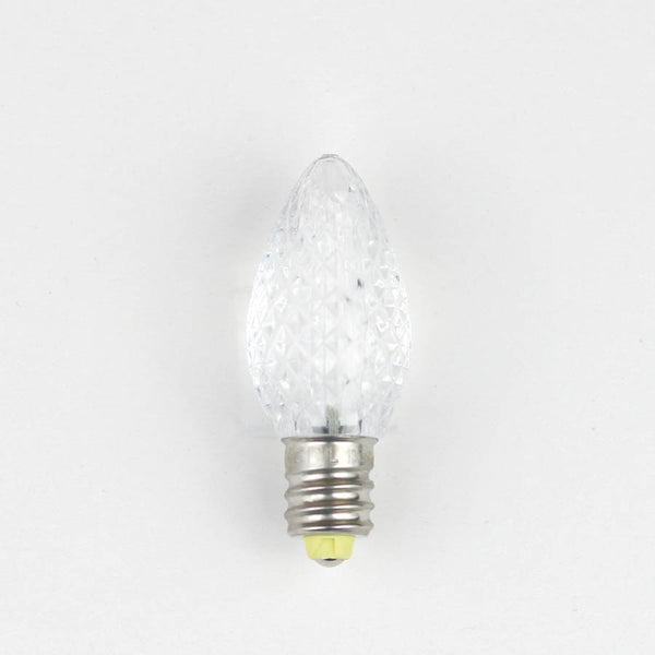 C7 LED Frosted Smooth MINLEON Retrofit Christmas Bulbs (100C7MSMDF