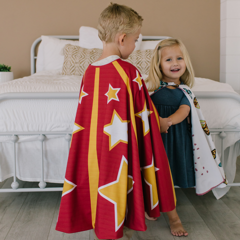 kids play capes