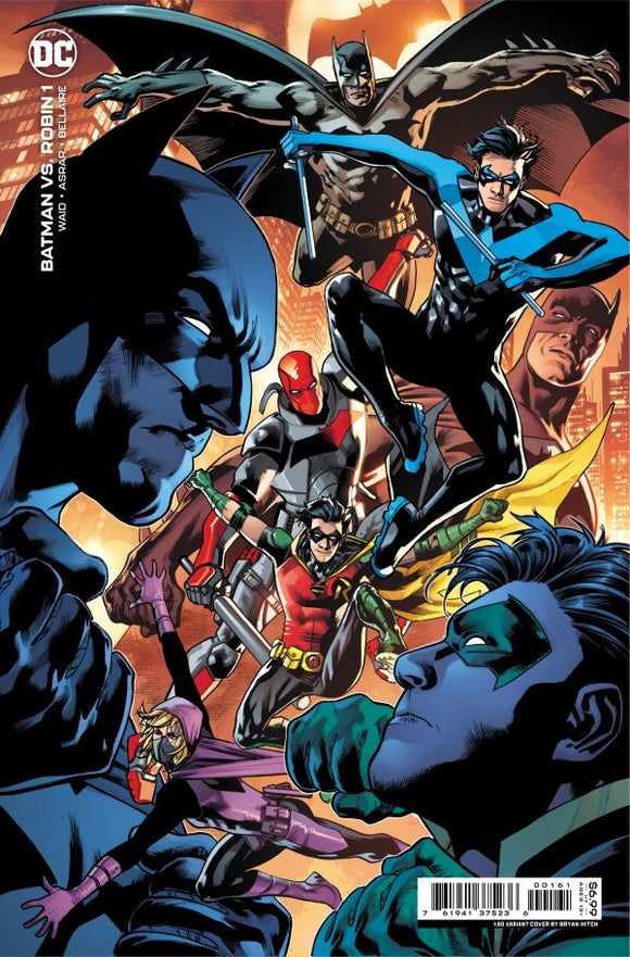 Batman Vs Robin #1 Cvr I Inc 1:50 Bryan Hitch Card Sto from DC COMICS – Big  B Comics