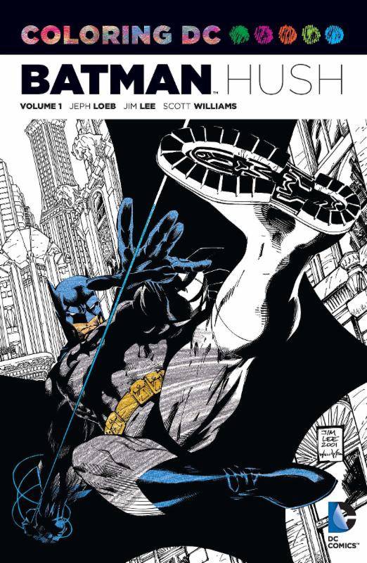 Coloring Dc Tp Vol 01 Batman Hush from DC COMICS – Big B Comics