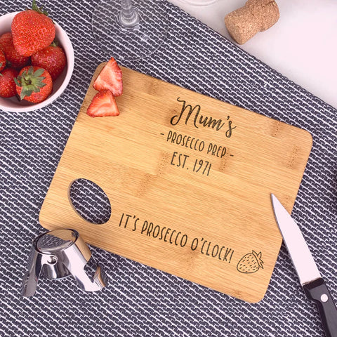 Personalised Prosecco Station Board