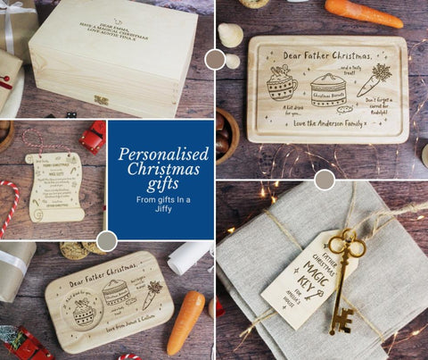 Personalised gifts from Gifts in a Jiffy