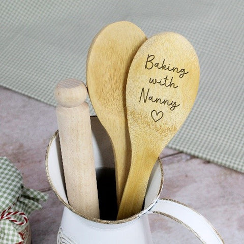 Baking with Nanny Wooden Spoon