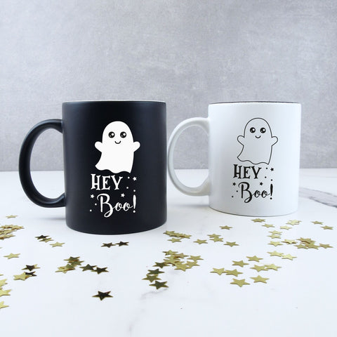 'Hey Boo' Halloween Mug
