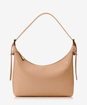 Blake Shoulder Bag Taupe European Calfskin Leather