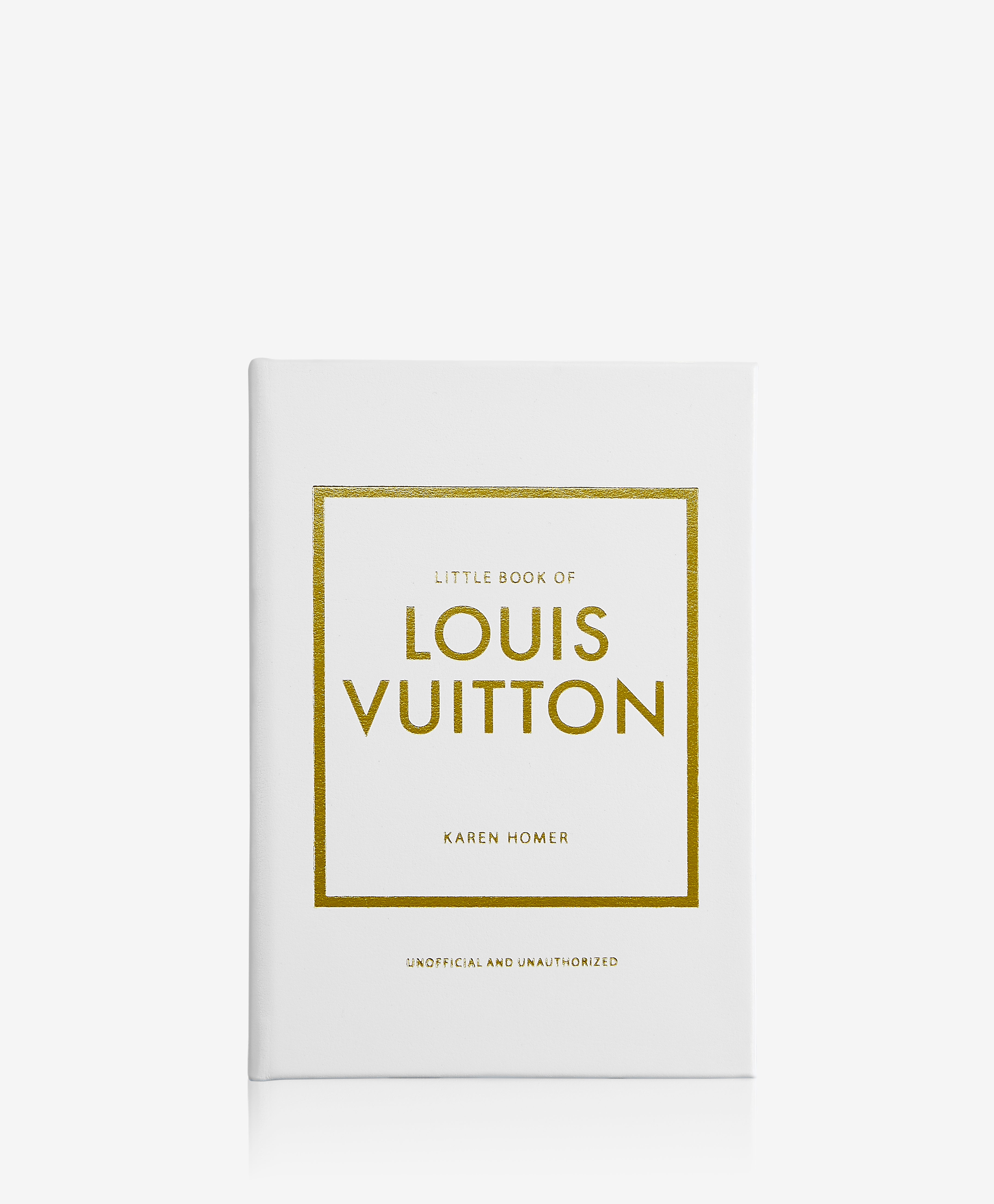 GiGi New York Little Book Of Louis Vuitton Ivory Traditional Leather