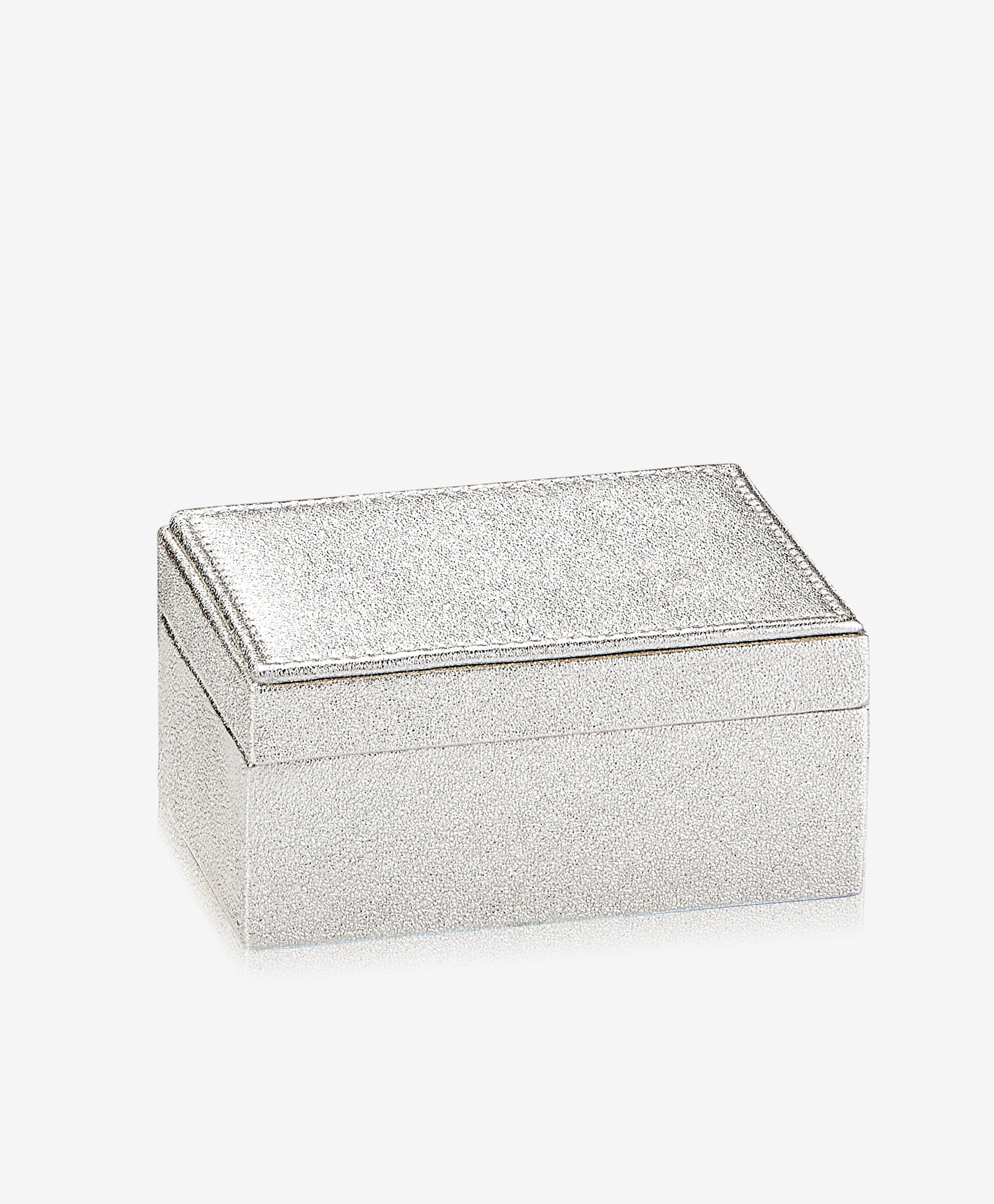 GiGi New York Small Box Platinum Metallic
