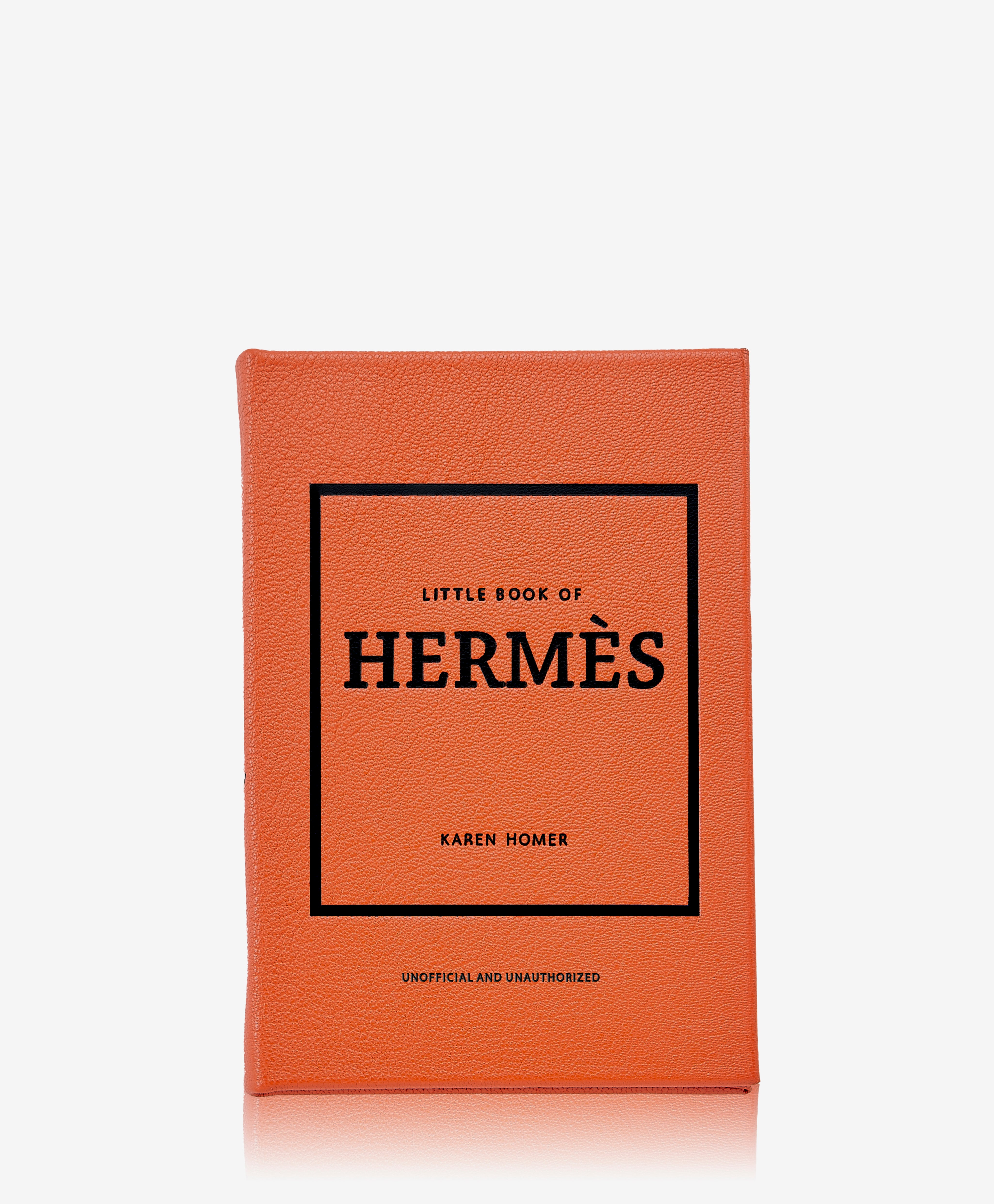 GiGi New York Little Book Of Hermès Orange Goatskin