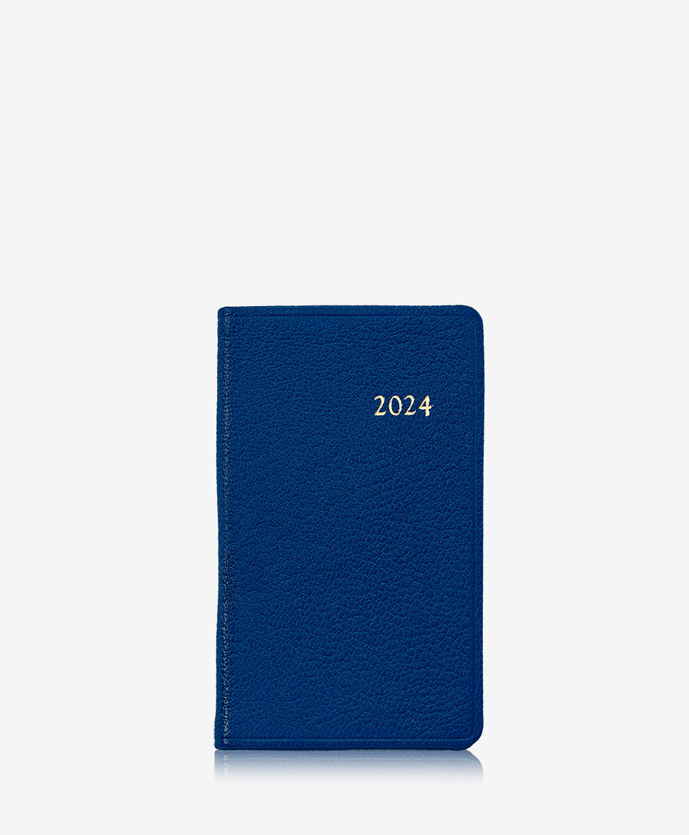 GiGi New York 2024 5 Pocket Datebook Royal Goatskin