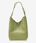 Addison Hobo Wine Pebble Grain Leather