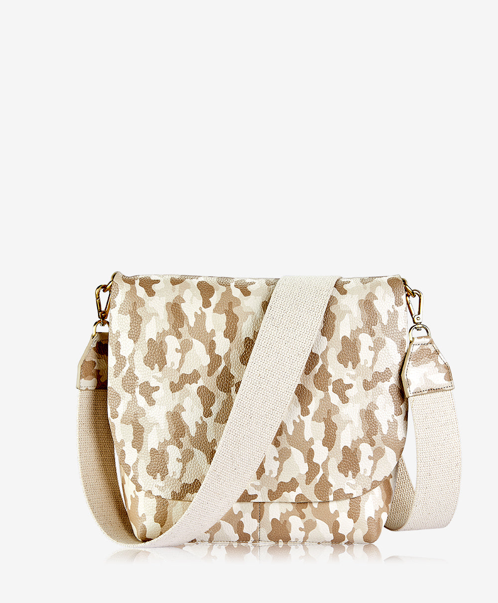 GiGi New York Andie Crossbody Desert Sand Camo