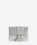 Ava Clutch Metallic Goatskin