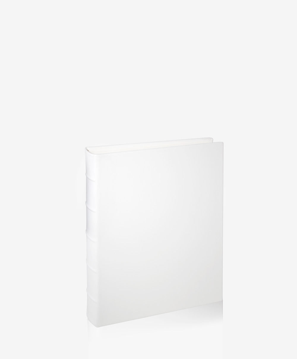 GiGi New York Medium Bound Album White Full Grain