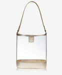 Virginia Hobo Clear Tote With Trim