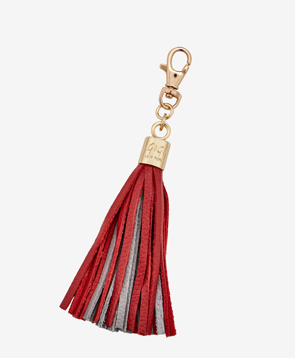 NEW LOUIS VUITTON Limited Edition RED Tassel, 10.5 Bag Charm Key Chain  SOLD OUT