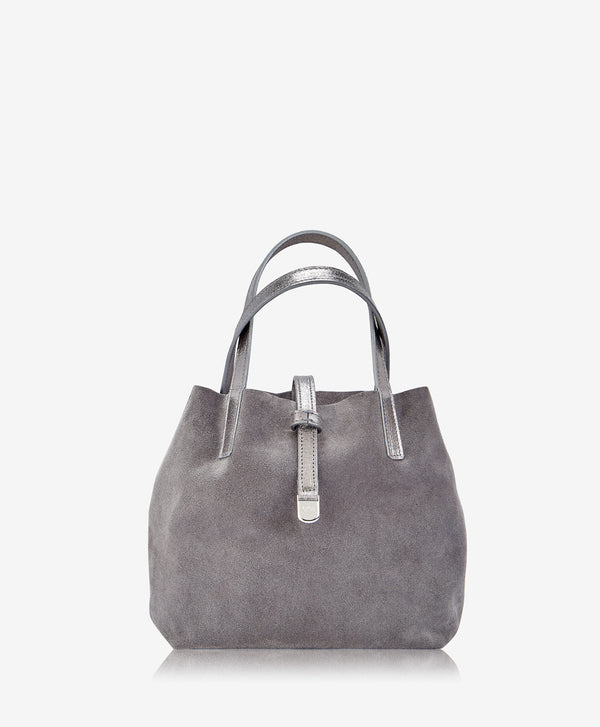 Mini Tote - Suede Grey