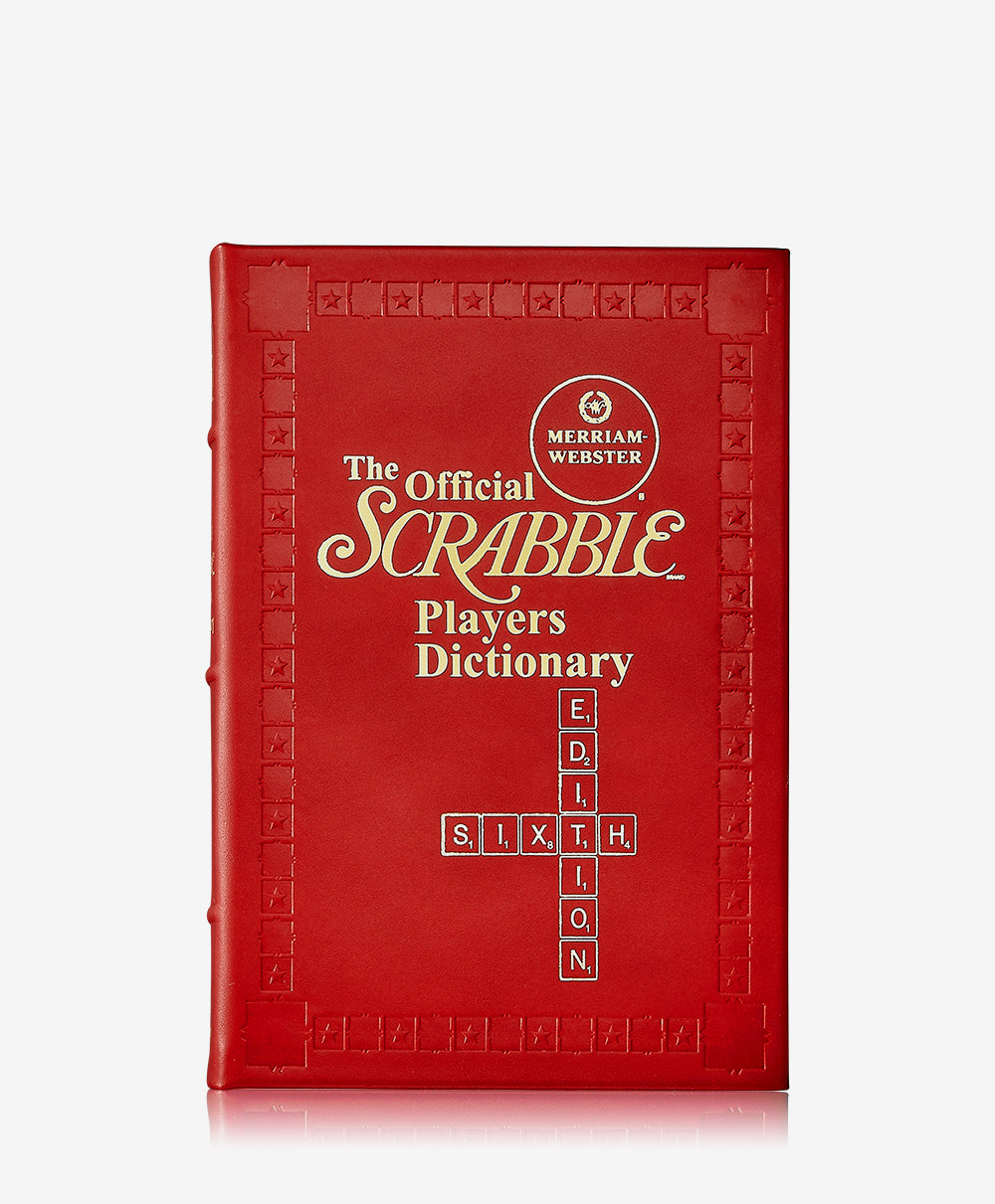 GiGi New York Scrabble Dictionary Red Bonded