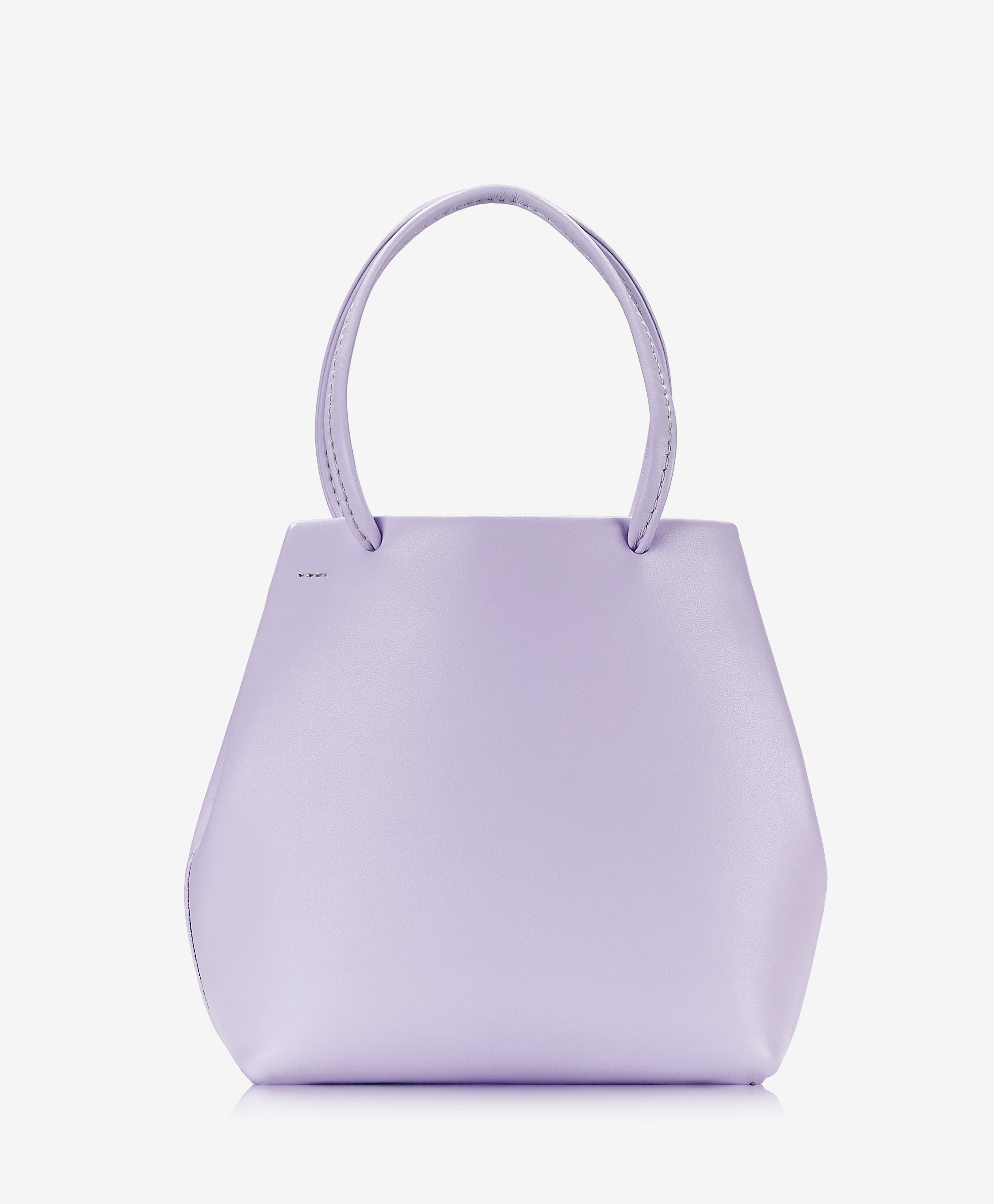 GiGi New York Sydney Mini Shopper Lilac Italian Calfskin Leather