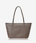 Zip Taylor Tote Embossed Python Leather