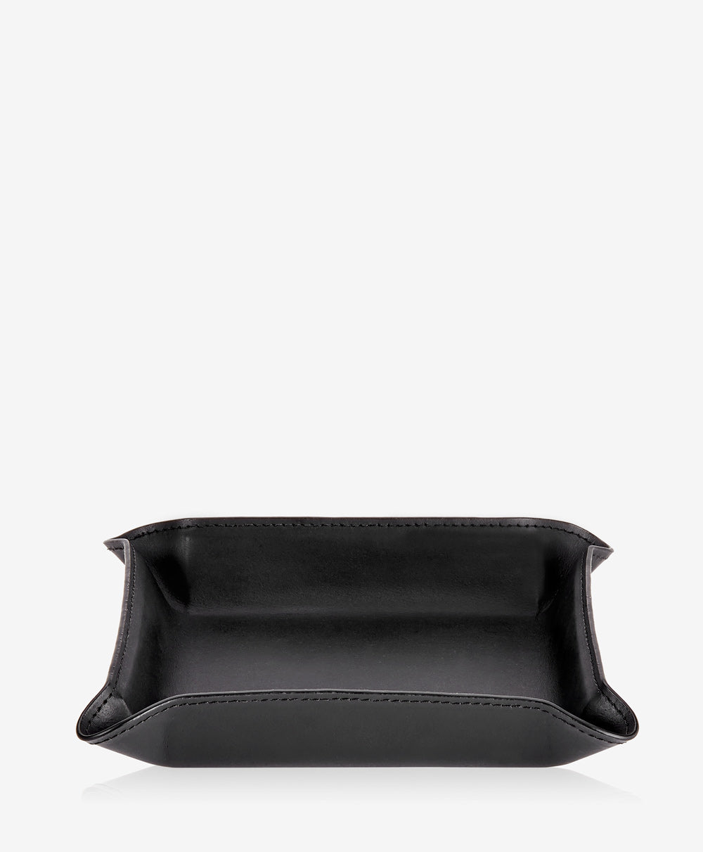 GiGi New York Medium  Catchall Tray Black Genuine