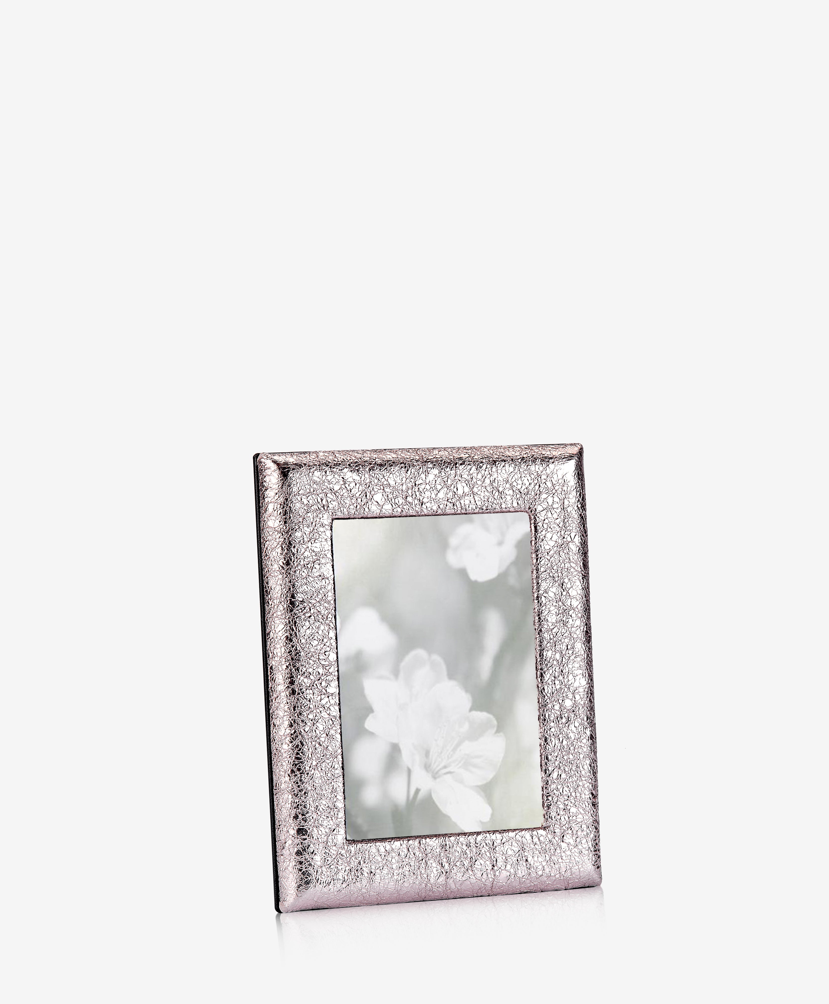 GiGi New York 4 X 6 Profile Studio Frame Rose Gold Crackle Metallic