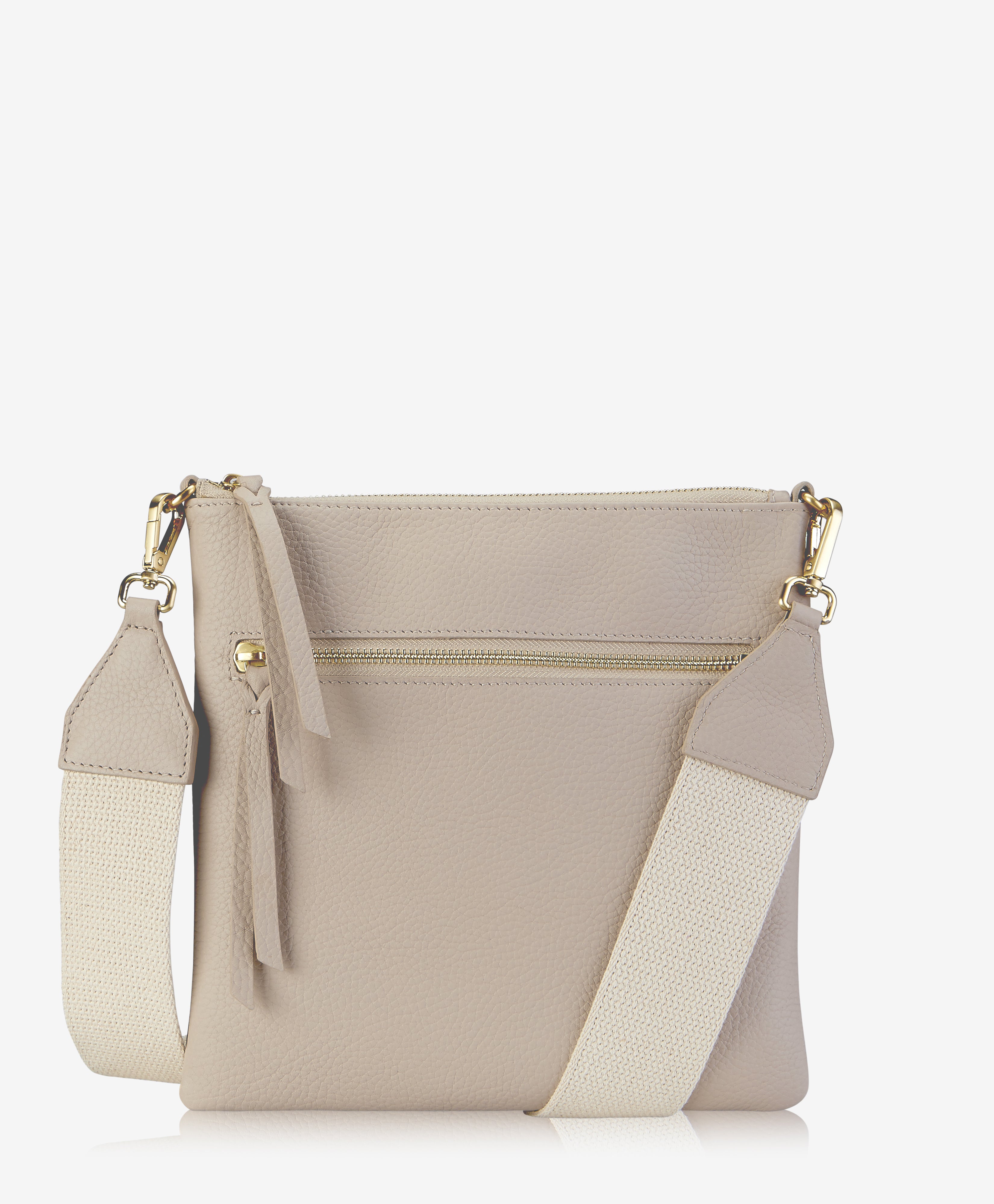 Gigi New York Andy Flap Leather Crossbody Bag