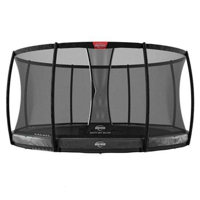 BERG Champion 270 9FT Trampoline Green + Safety Net Deluxe – The Backyard Leisure