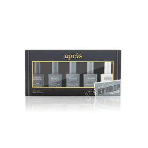 *French Manicure Gel New York Ombré Set (5pc) - Lunali Nail Supply