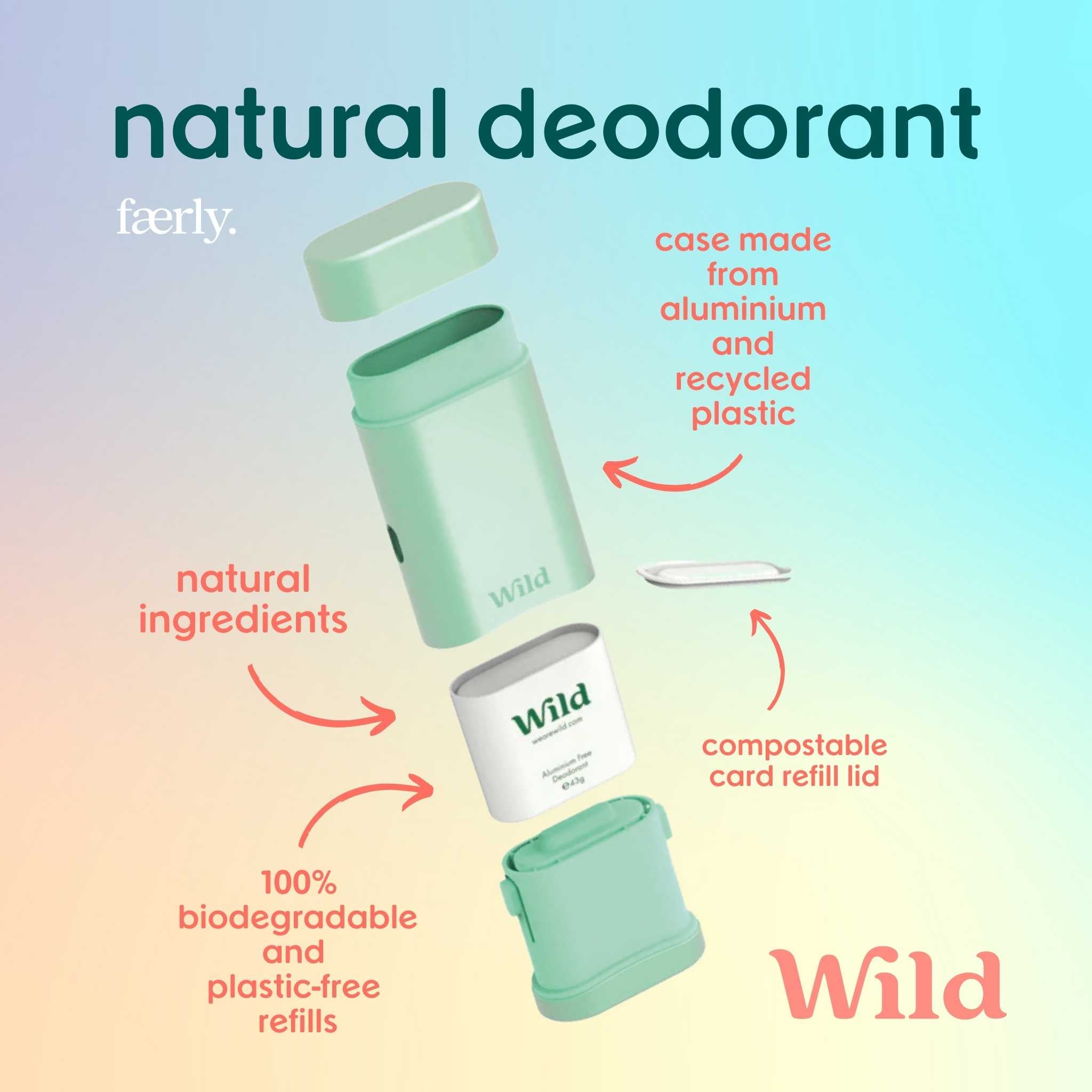 Wild Natural Deodorant Infographic