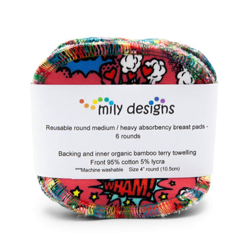 Washable & Reusable Nursing Pads - 3 Pairs - Marley's Monsters – Faerly