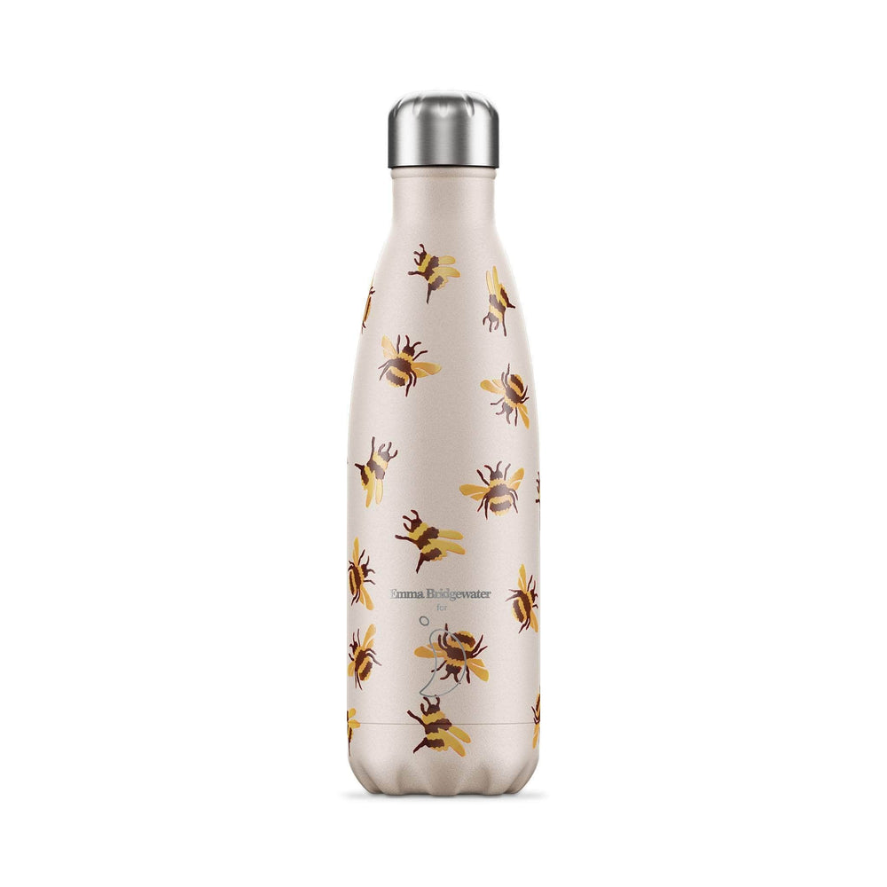 Chilly's Water Bottles Chilly's Reusable Bottle - 500ml, S/Steel,  Emma Bridgewater Bumblebee