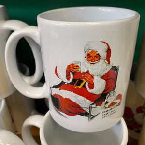 Norman Rockwell Christmas Mug