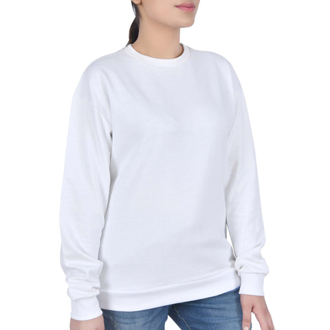 women’s sweatshirts white color