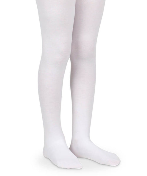 Jefferies Socks White Organic Cotton Tights (Youth) – Ash & Aspen