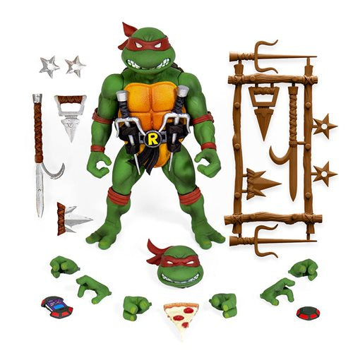 Michelangelo figurine Ultimate Les Tortues Ninja TMNT Super7 18 cm